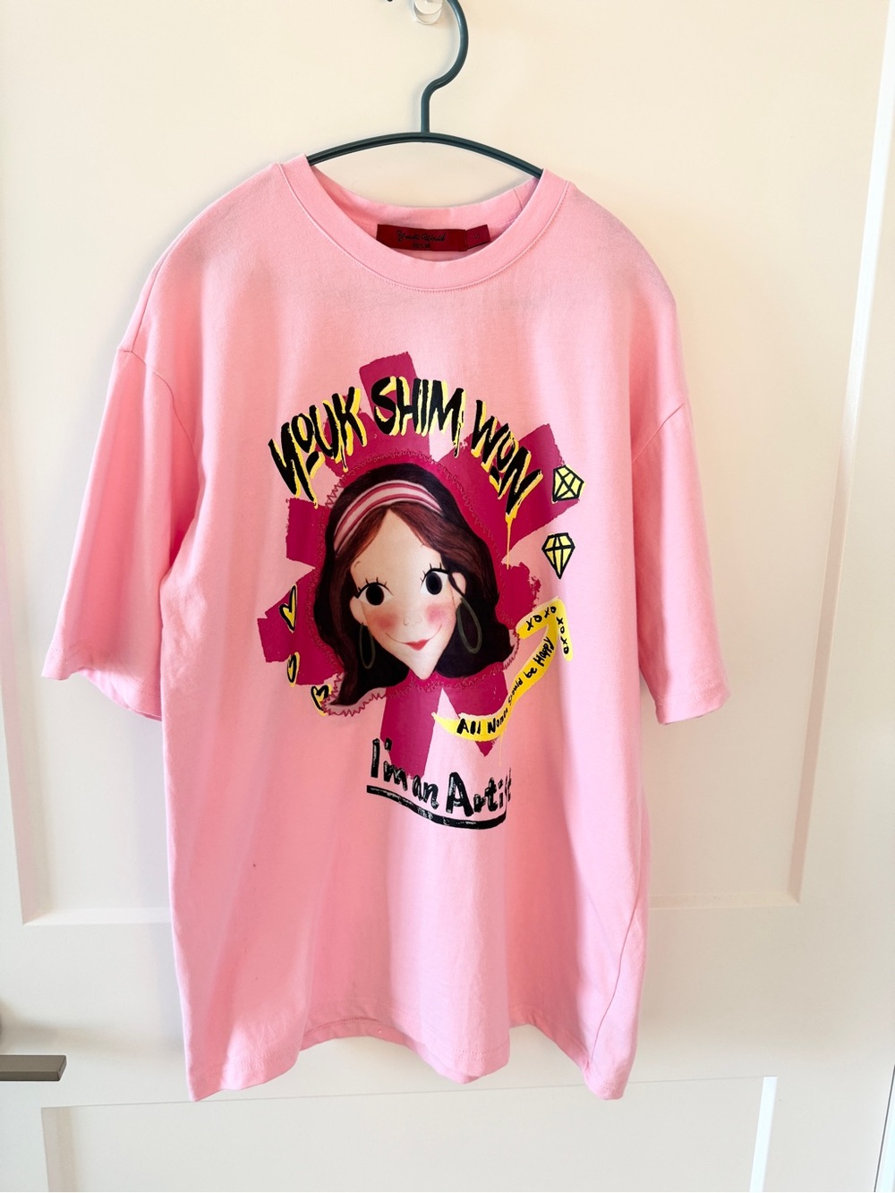 YOUKSHIMWON Oversized Graphic Tee